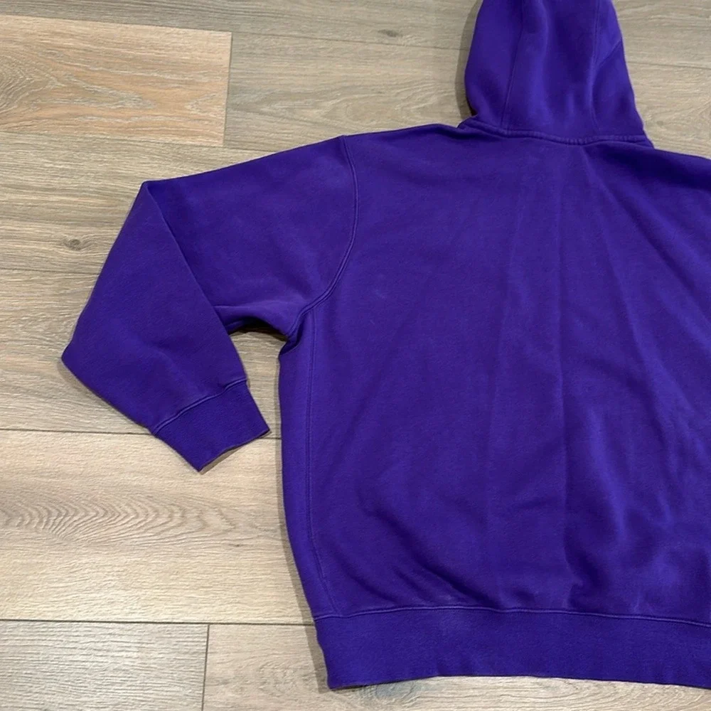 NIKE Purple FLORIDA POLY Fleece Pullover Sweatshirt Hoodie‎ Size XL